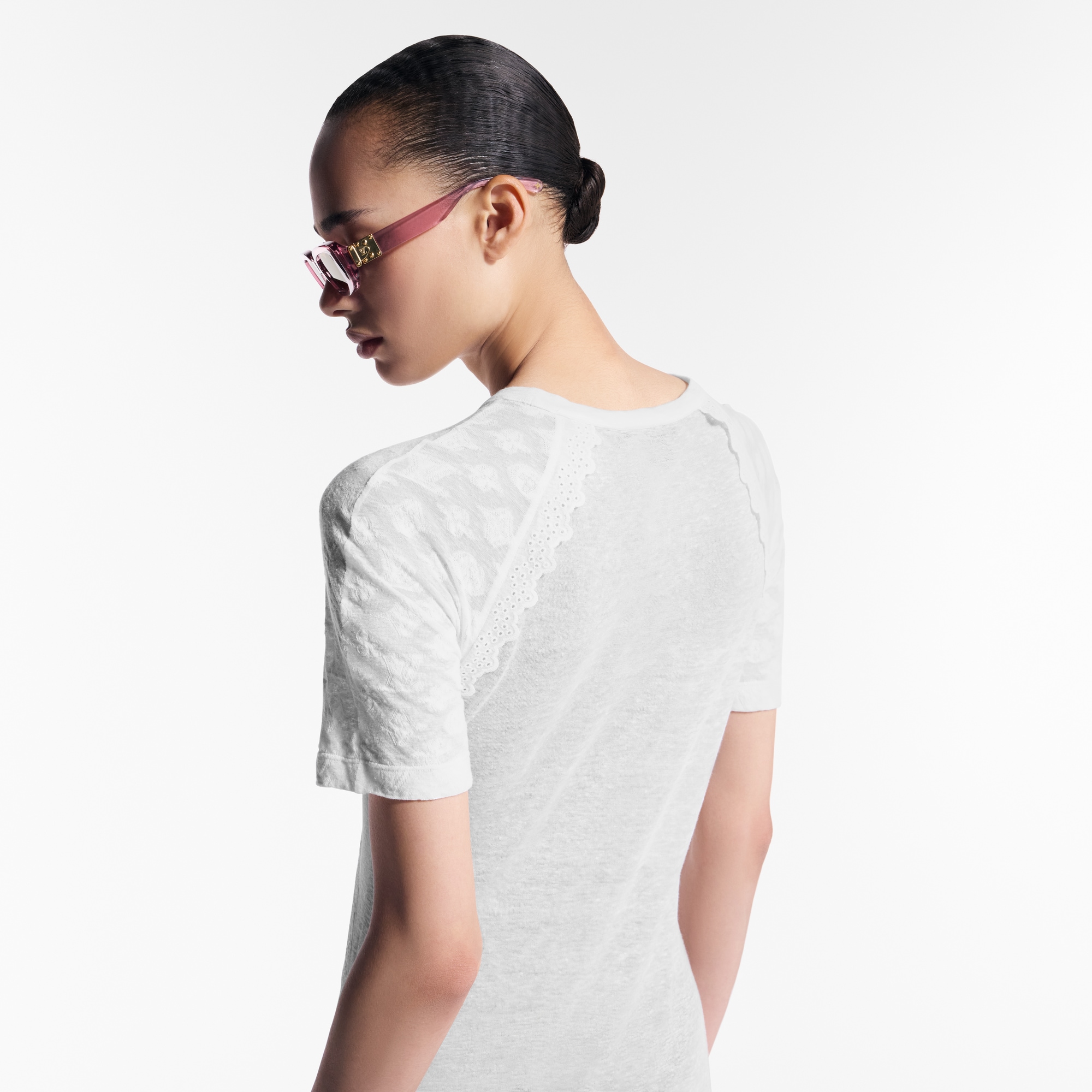 Kleid aus Jacquard mit Monogram-Details  Neuheiten Damen Summer Odyssey | LOUIS VUITTON (Zoom)