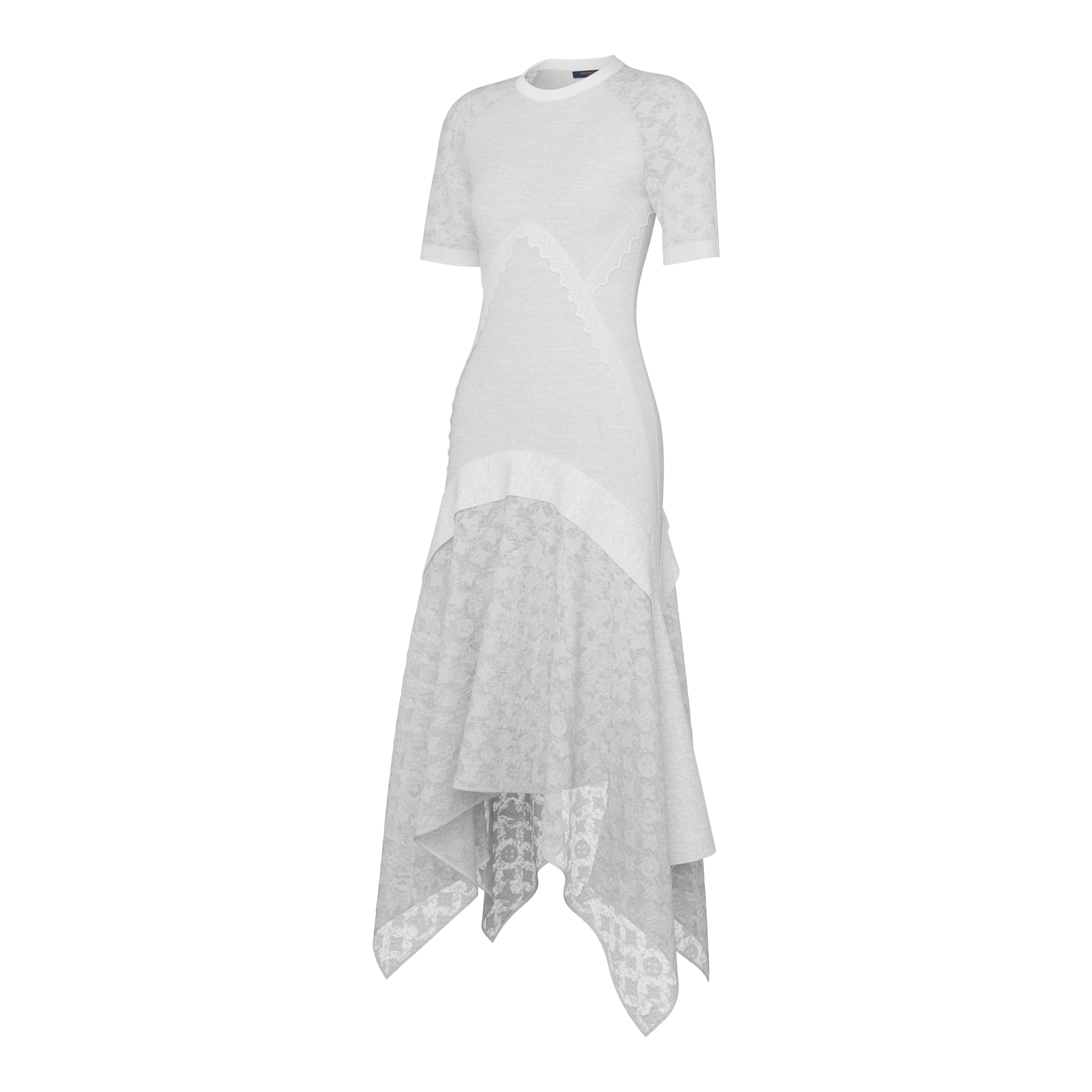 Kleid aus Jacquard mit Monogram-Details  Neuheiten Damen Summer Odyssey | LOUIS VUITTON (Zoom)