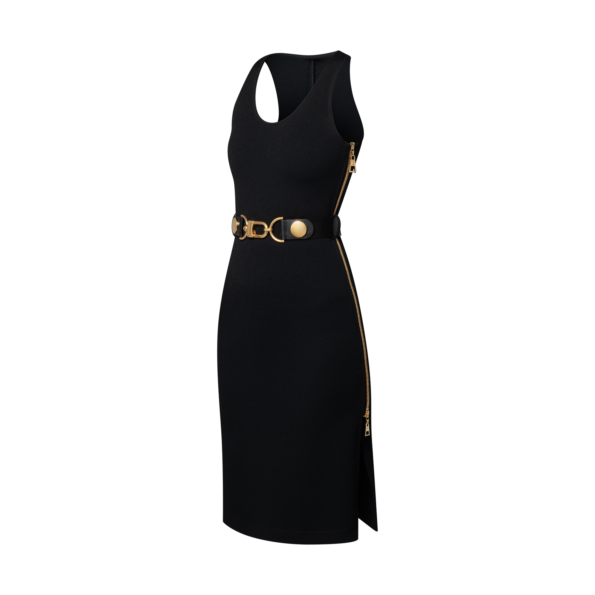 Kleid mit Gürtel und Karabiner  Damen Ready to Wear Kleider | LOUIS VUITTON (Zoom)