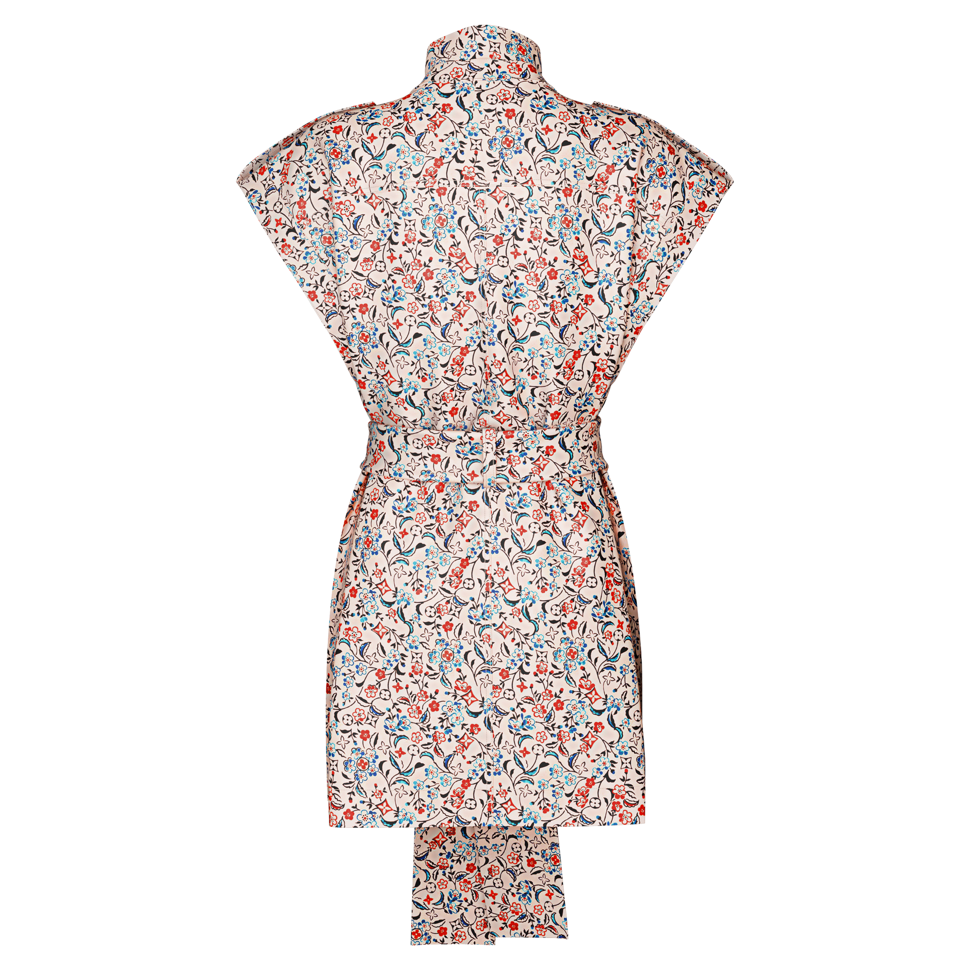 Kleid mit Gürtel und Monogram Bloom-Motiv  Damen Ready to Wear Kleider | LOUIS VUITTON (Zoom)