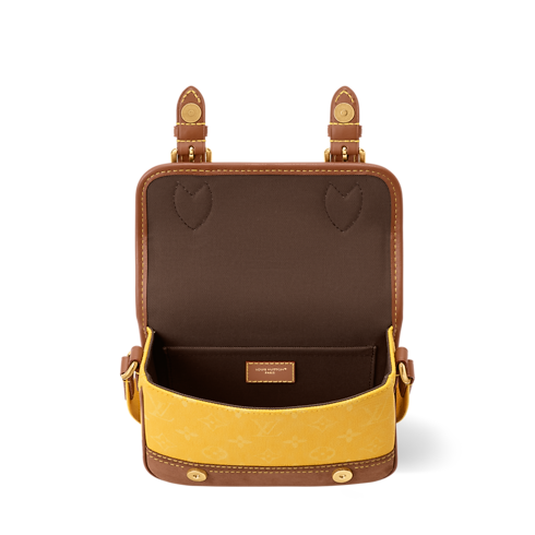 Kleine Satchel Schultertasche interior view