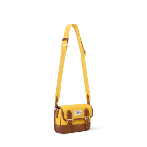 Kleine Satchel Schultertasche side view