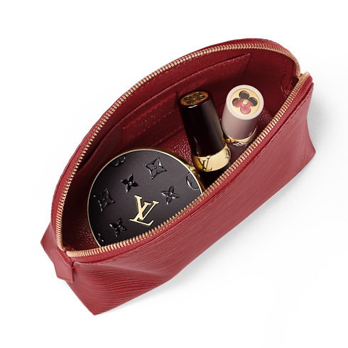 Kosmetiktäschchen PM Epi Leder Damen Reisegepäck Reiseaccessoires | LOUIS VUITTON (Zoom)