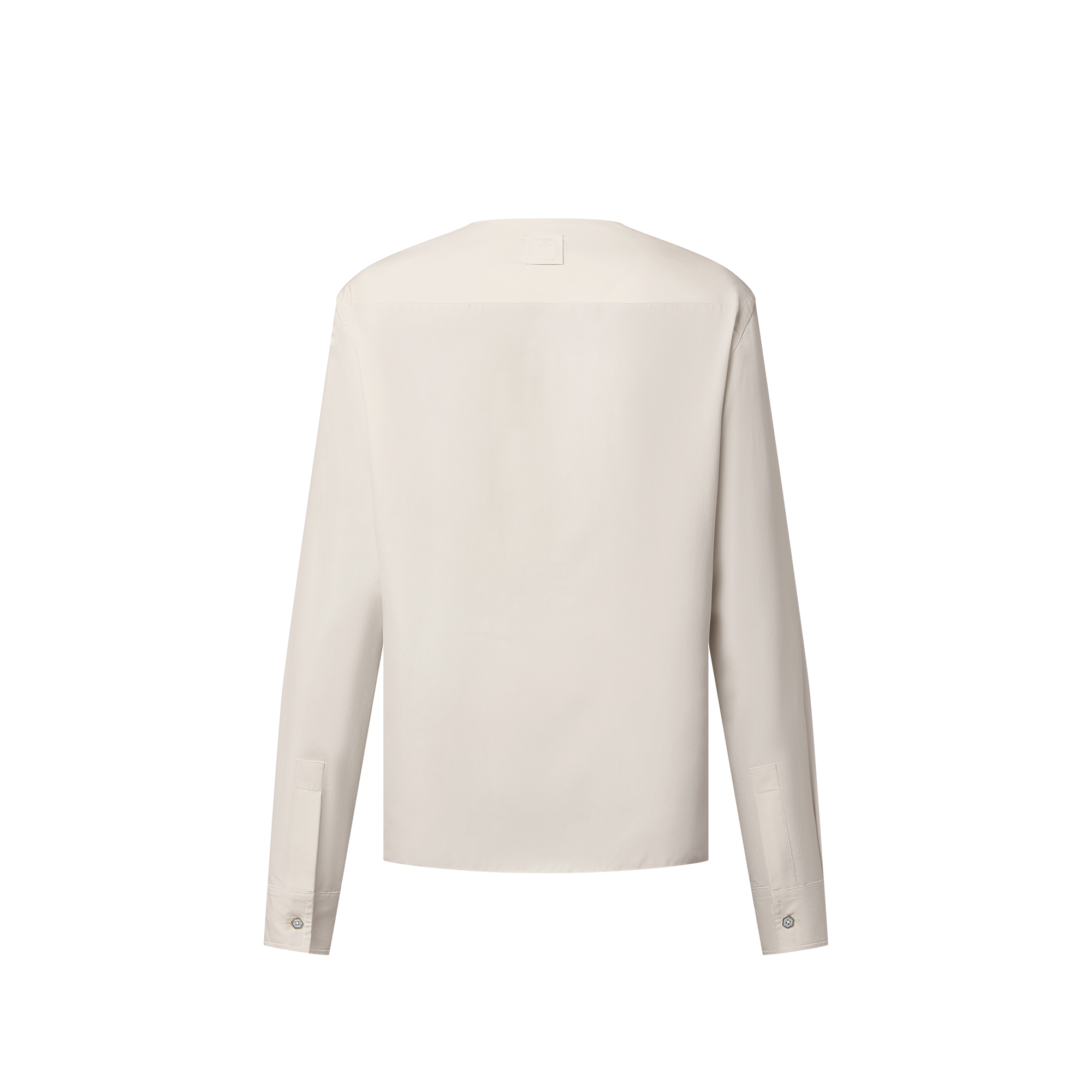 Kragenloses Galahemd aus Seide  Herren Ready to Wear Hemden | LOUIS VUITTON (Zoom)