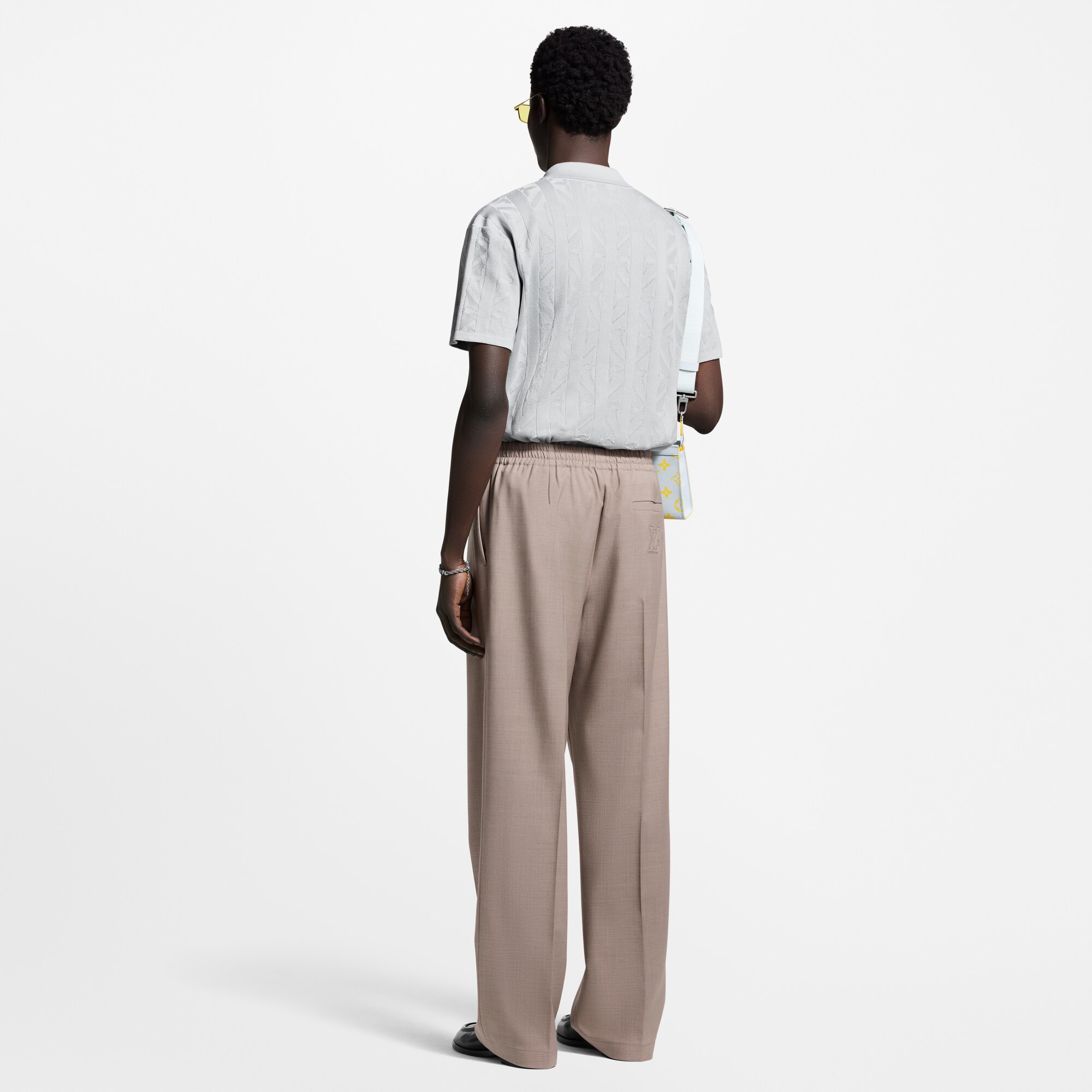 Kurzarm-Hemd aus Strick  Herren Ready to Wear Hemden | LOUIS VUITTON (Zoom)