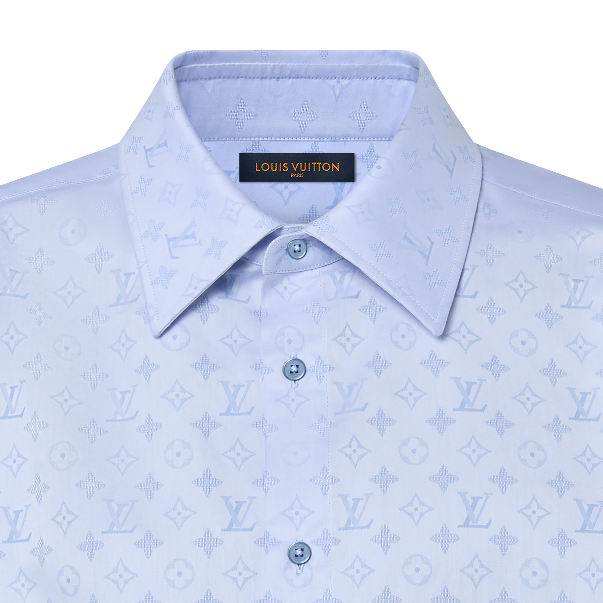 Kurzarm-Hemd mit Monogram  Herren Ready to Wear Hemden | LOUIS VUITTON (Zoom)