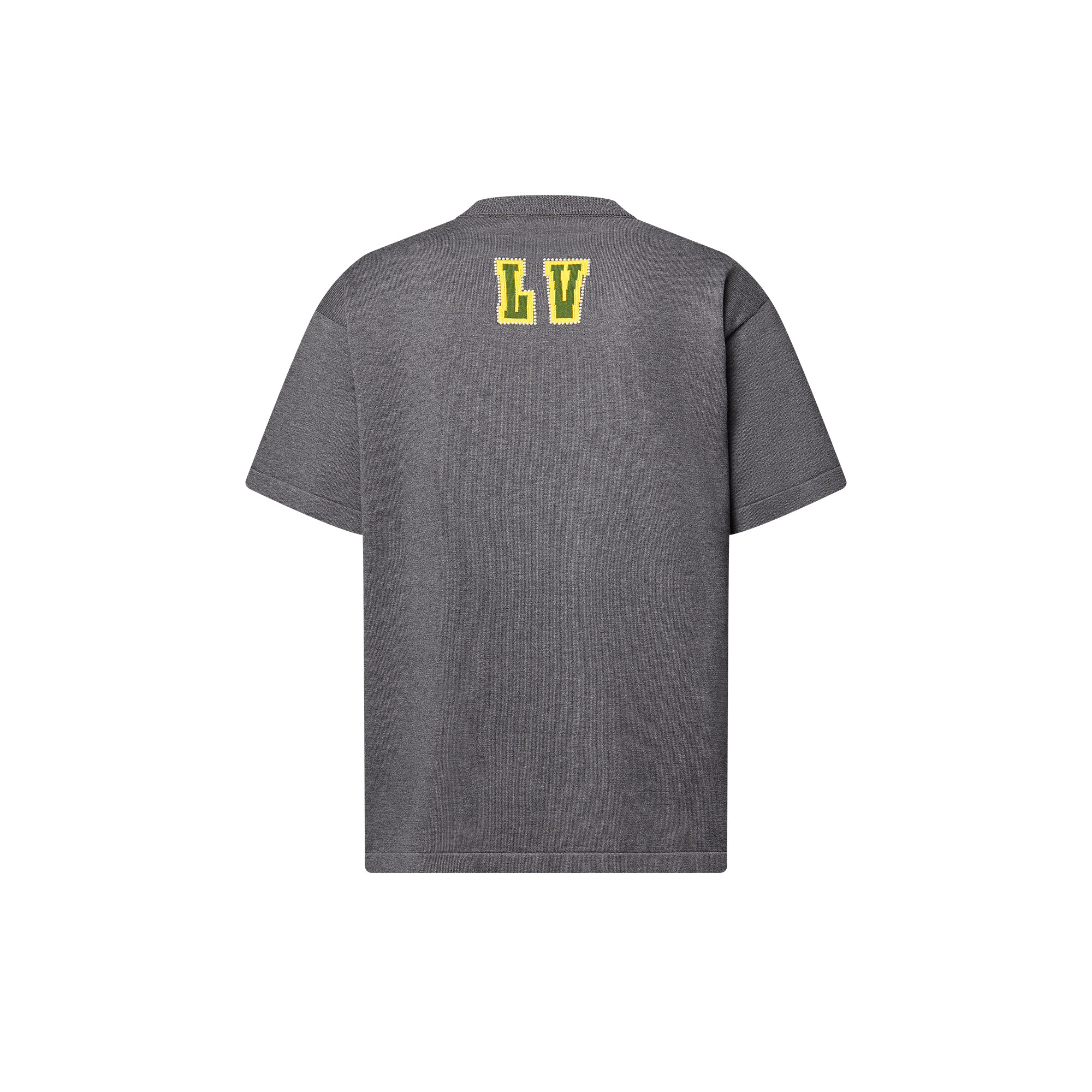 Kurzarm-Pullover aus Baumwolle mit Rundhalsausschnitt und Verzierungen  Herren Ready to Wear Vollständige Ready to Wear | LOUIS VUITTON (Zoom)