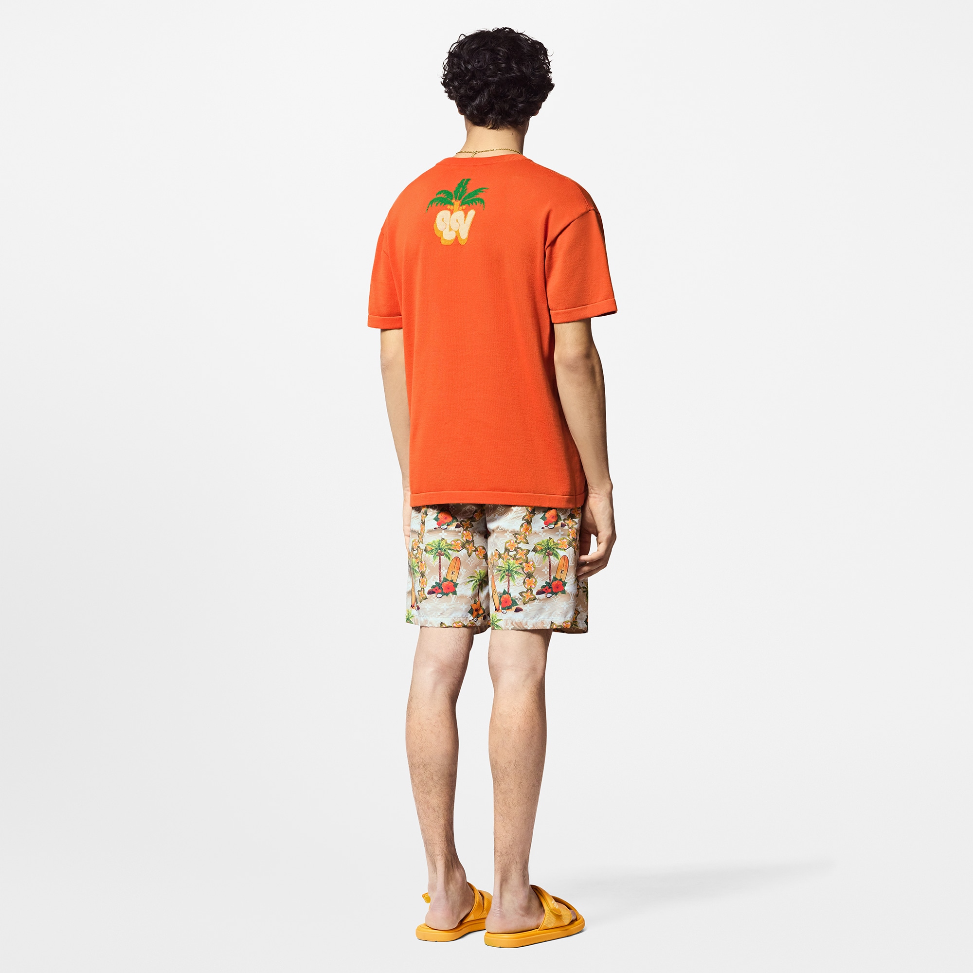 Kurzarm-Rundhalspullover aus Baumwolle  Herren Ready to Wear Strick und Sweatshirts | LOUIS VUITTON (Zoom)