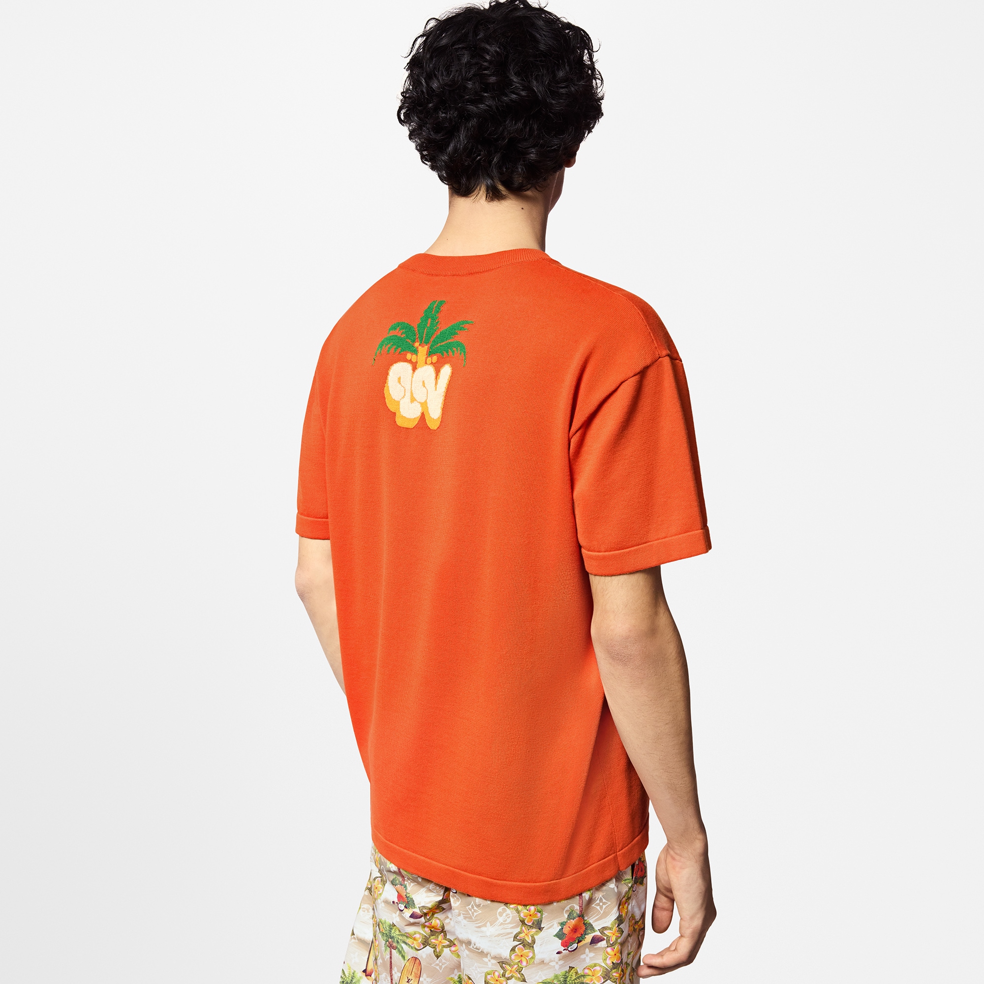 Kurzarm-Rundhalspullover aus Baumwolle  Herren Ready to Wear Strick und Sweatshirts | LOUIS VUITTON (Zoom)