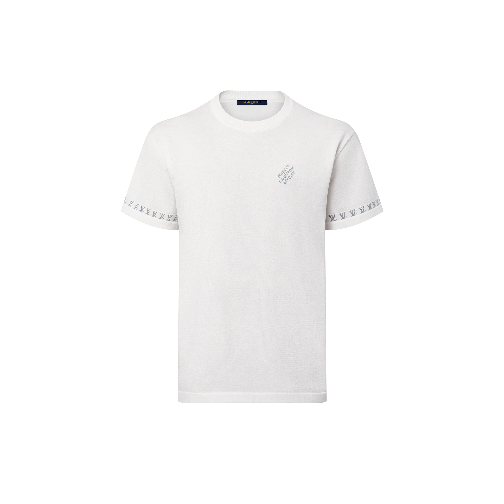 Kurzarm-Rundhalspullover aus Baumwolle  Herren Ready to Wear Vollständige Ready to Wear | LOUIS VUITTON (Zoom)