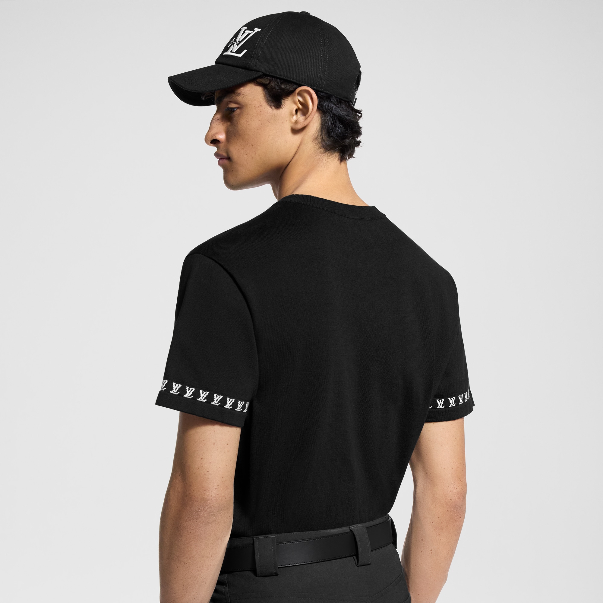 Kurzarm-Rundhalspullover aus Baumwolle  Herren Ready to Wear Strick und Sweatshirts | LOUIS VUITTON (Zoom)