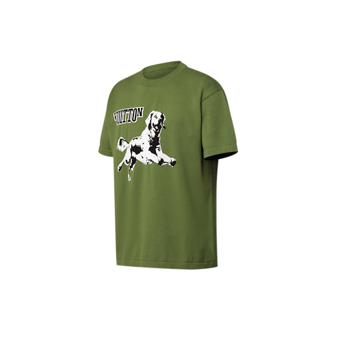 Kurzarm-Rundhalspullover aus Baumwolle Herren Ready to Wear Vollständige Ready to Wear | LOUIS VUITTON (Zoom)