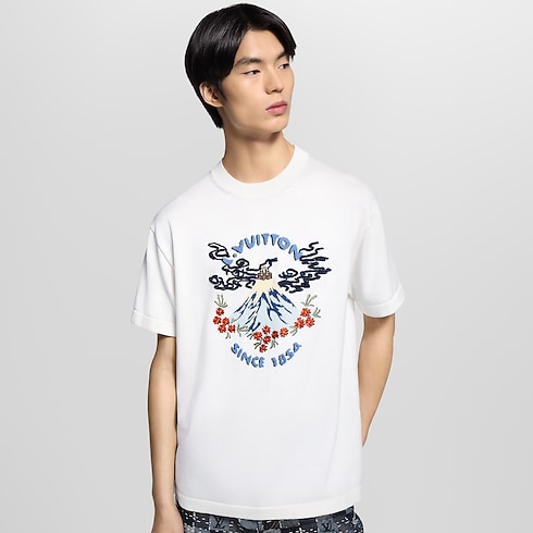 Kurzarm-Rundhalspullover aus Strick Herren Ready to Wear Vollständige Ready to Wear | LOUIS VUITTON (Zoom)