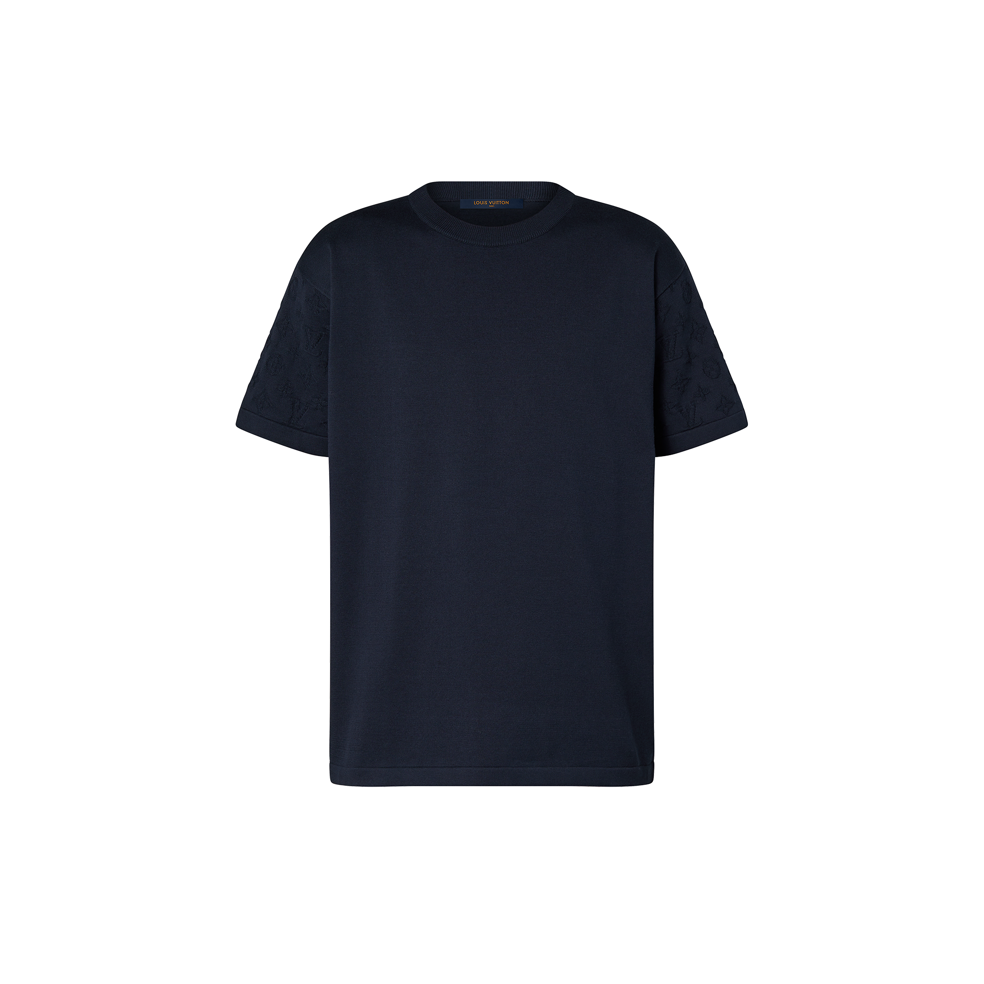 Kurzarm-Rundhalspullover mit Monogram-Motiv  Herren Ready to Wear T-Shirts und Poloshirts | LOUIS VUITTON (Zoom)