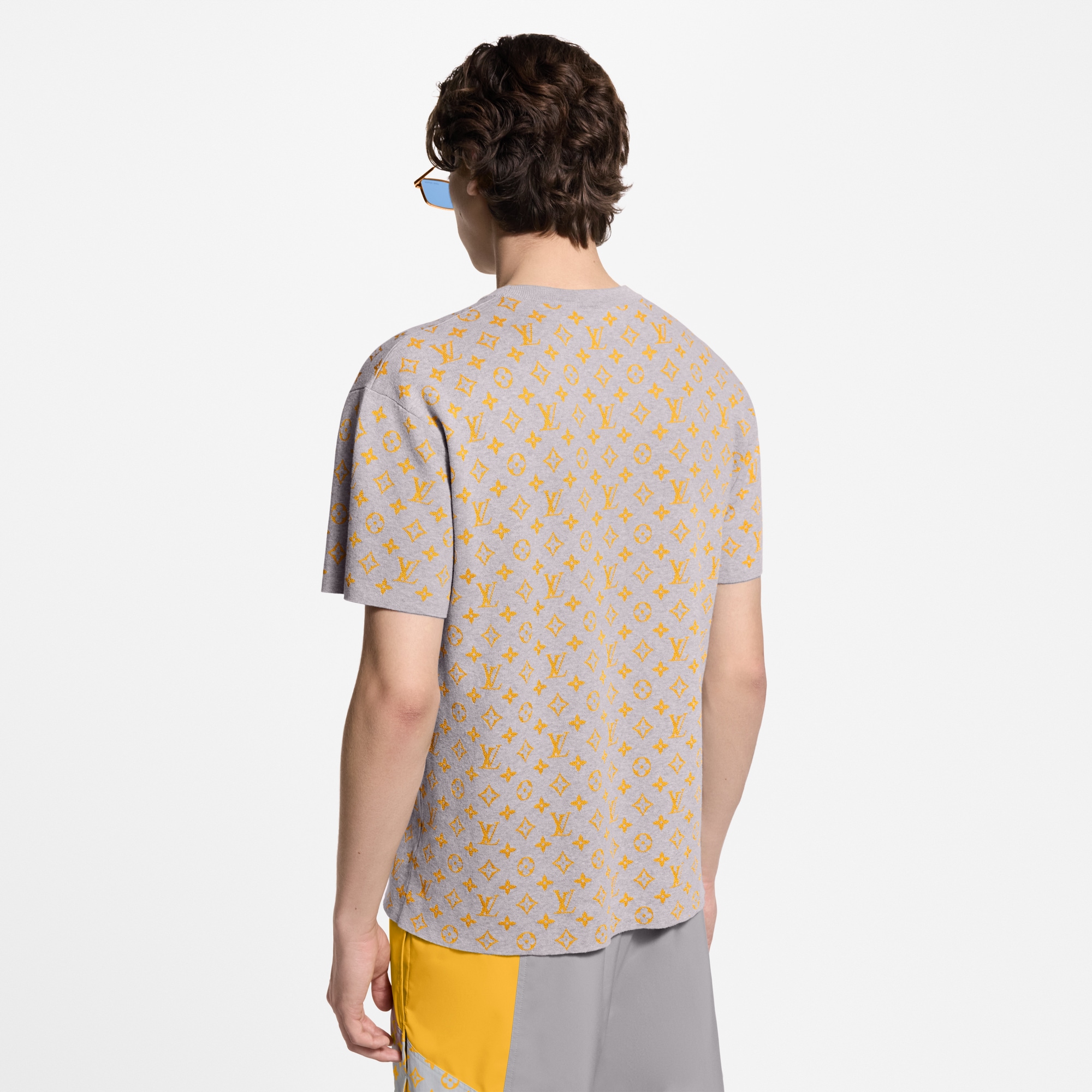Kurzarm-Rundhalspullover mit Monogram-Motiv  Herren Ready to Wear Strick und Sweatshirts | LOUIS VUITTON (Zoom)