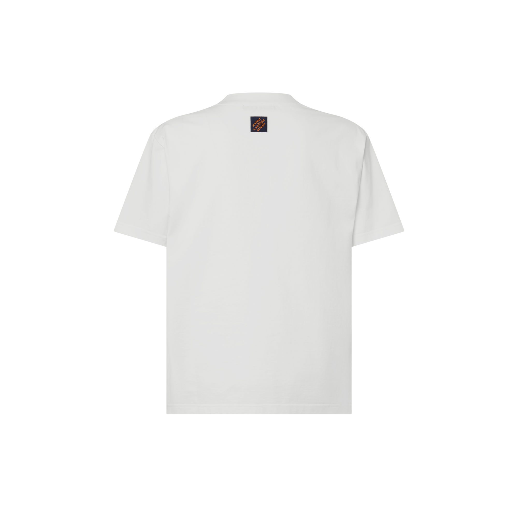 Kurzarm-T-Shirt mit Verzierungen und Signatur  Herren Ready to Wear T-Shirts und Poloshirts | LOUIS VUITTON (Zoom)