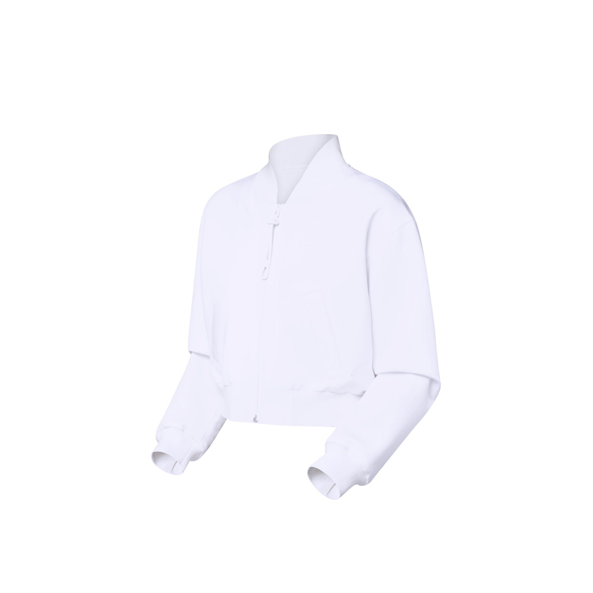 Kurze Bomberjacke aus technischem Jersey  Damen Ready to Wear Mäntel und Jacken | LOUIS VUITTON (Zoom)