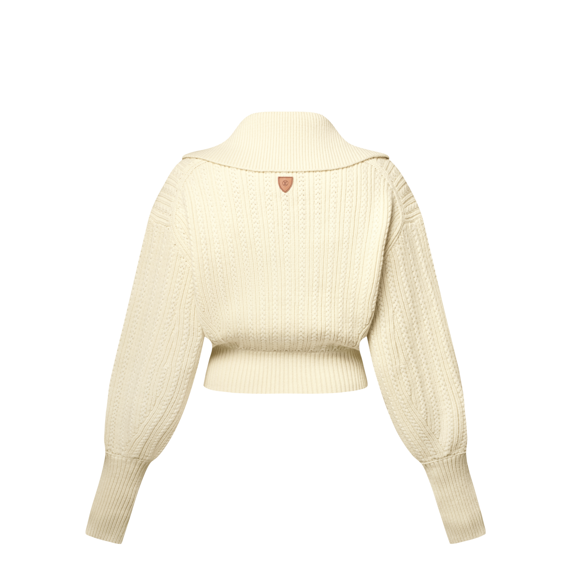 Kurze Jacke aus Rippstrick  Damen Ready to Wear Mäntel und Jacken | LOUIS VUITTON (Zoom)