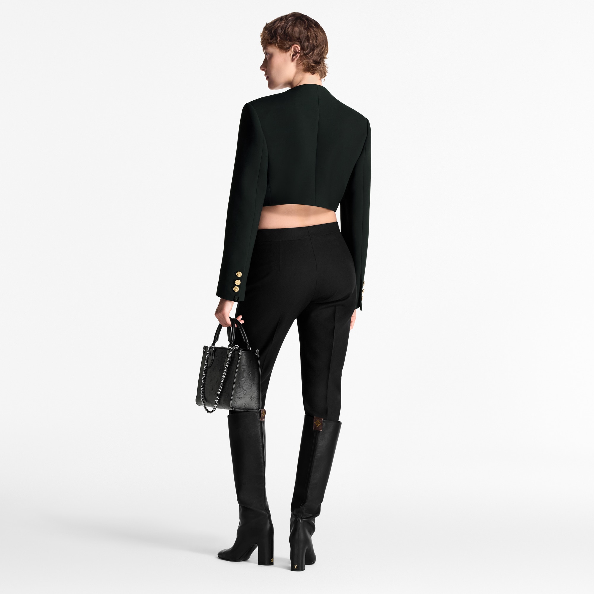 Kurze Jacke mit Knöpfen  Damen Ready to Wear Mäntel und Jacken | LOUIS VUITTON (Zoom)
