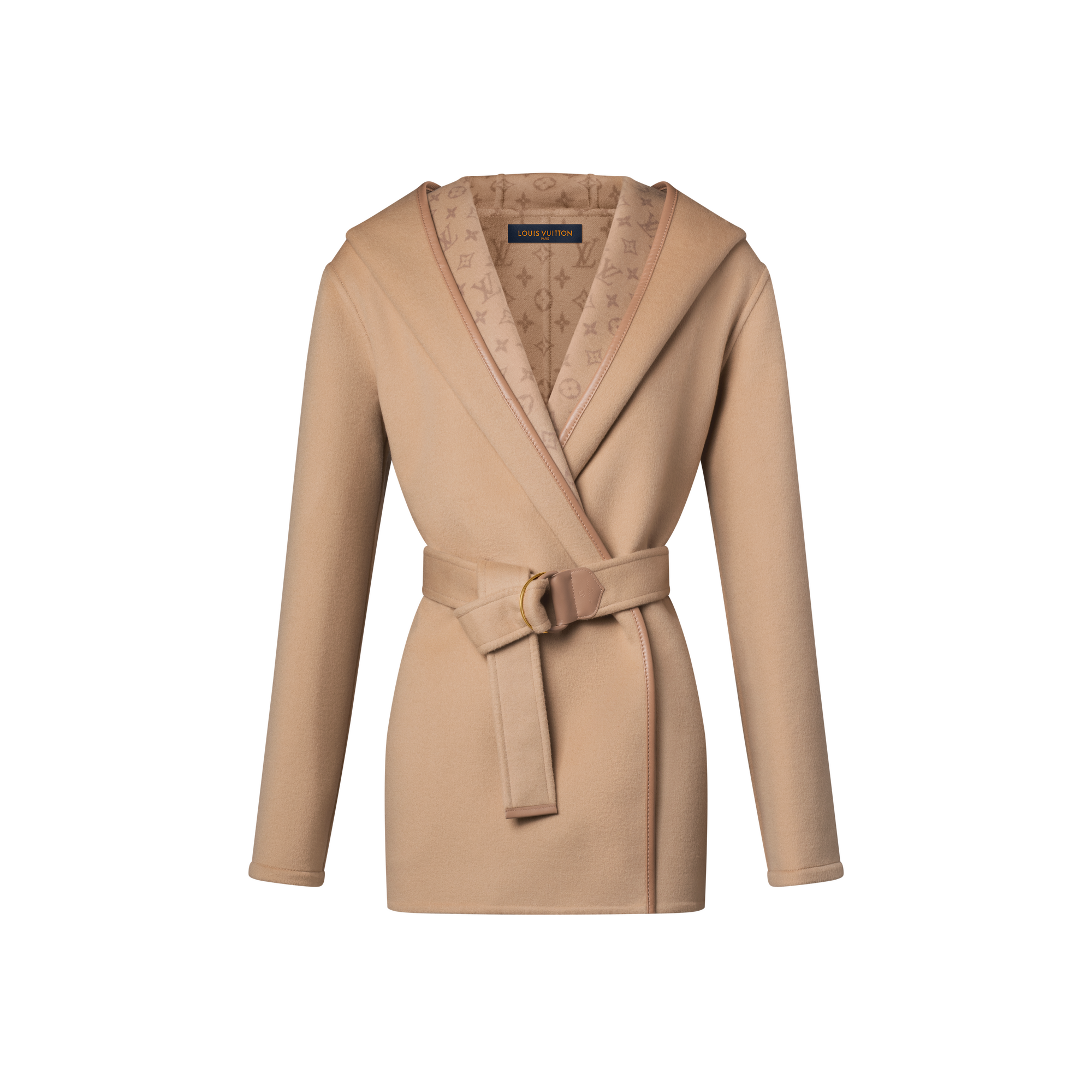 Kurze Wickel-Cabanjacke mit Gürtel  Damen Ready to Wear Mäntel und Jacken | LOUIS VUITTON (Zoom)