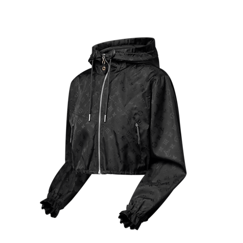 Kurze Windjacke mit Monogram Damen Ready to Wear Mäntel und Jacken | LOUIS VUITTON (Zoom)