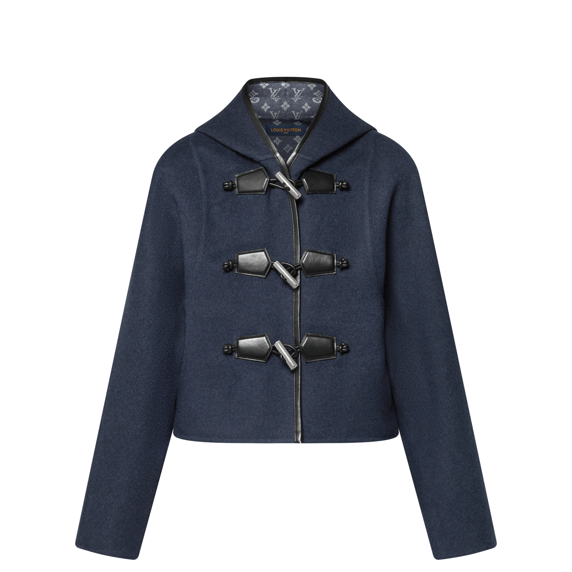 Kurzer Dufflecoat mit Kapuze  Damen Ready to Wear Mäntel und Jacken | LOUIS VUITTON (Zoom)