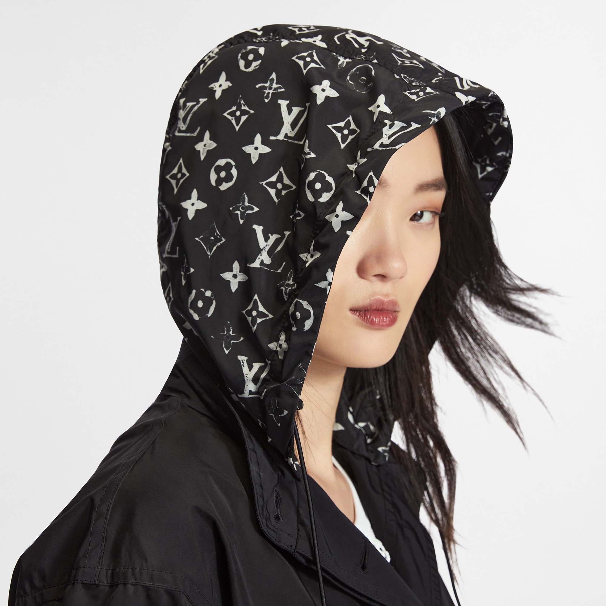 Kurzer Parka mit Kapuze  Damen Ready to Wear Mäntel und Jacken | LOUIS VUITTON (Zoom)
