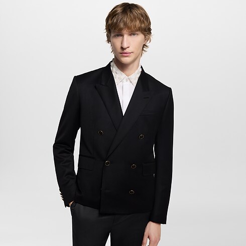 Kurzes doppelreihiges Jackett Herren Ready to Wear Sakkos und Jacketts | LOUIS VUITTON (Zoom)