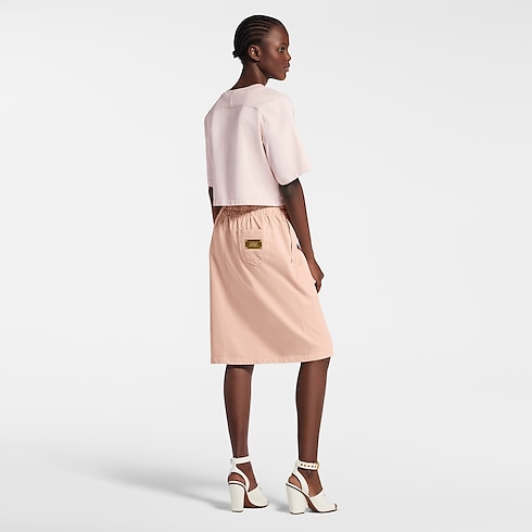 Kurzes Top mit Signatur auf der Tasche Damen Ready to Wear Tops | LOUIS VUITTON (Zoom)