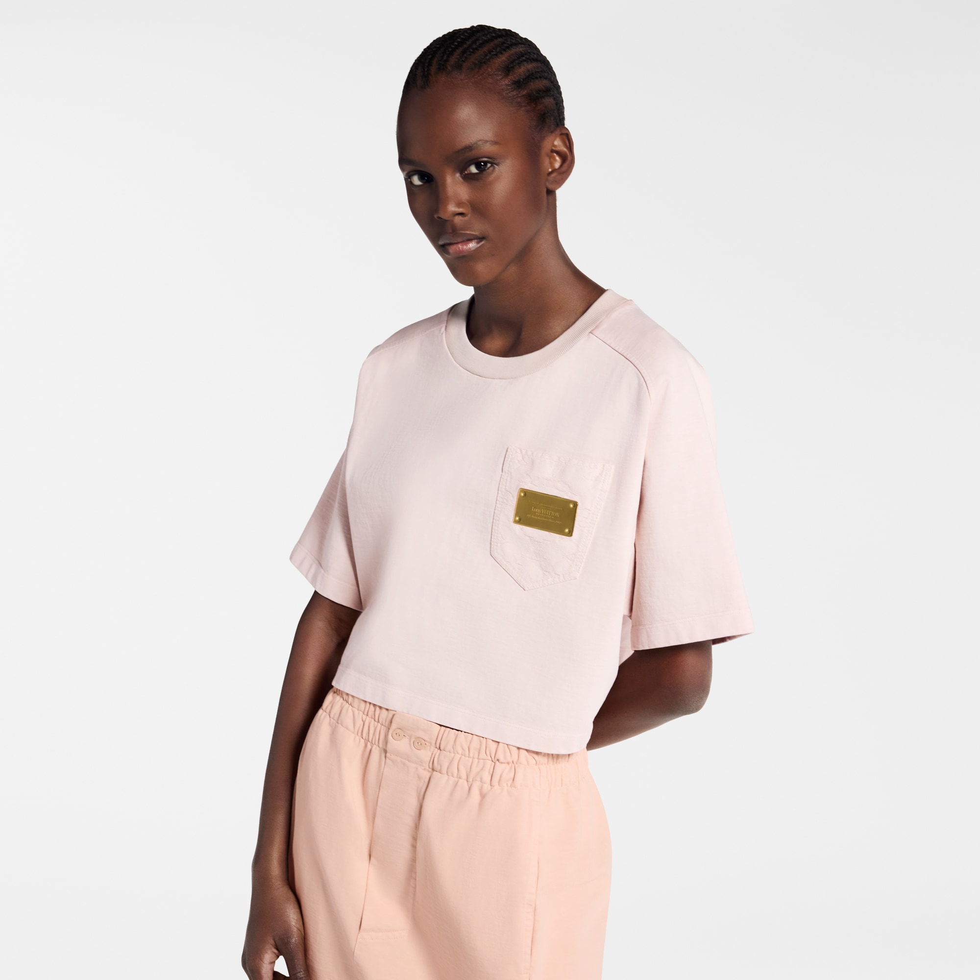 Kurzes Top mit Signatur auf der Tasche  Damen Ready to Wear Tops | LOUIS VUITTON (Zoom)