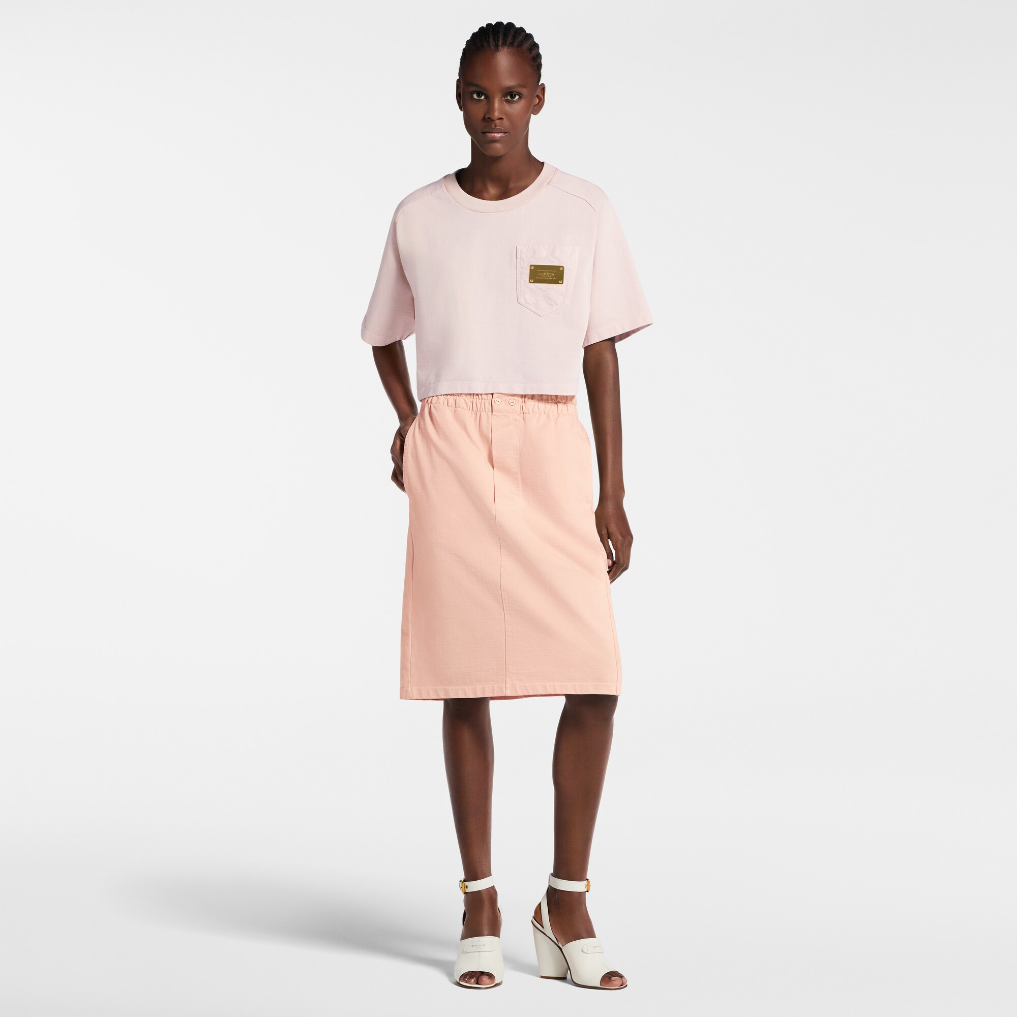 Kurzes Top mit Signatur auf der Tasche  Damen Ready to Wear Tops | LOUIS VUITTON (Zoom)