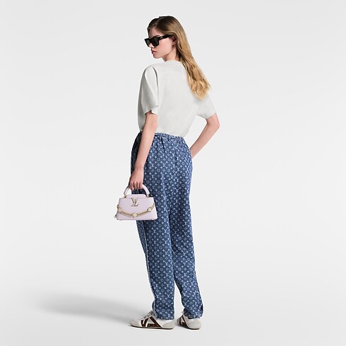 Kurzes Top mit Signatur auf der Tasche Damen Ready to Wear Tops | LOUIS VUITTON (Zoom)