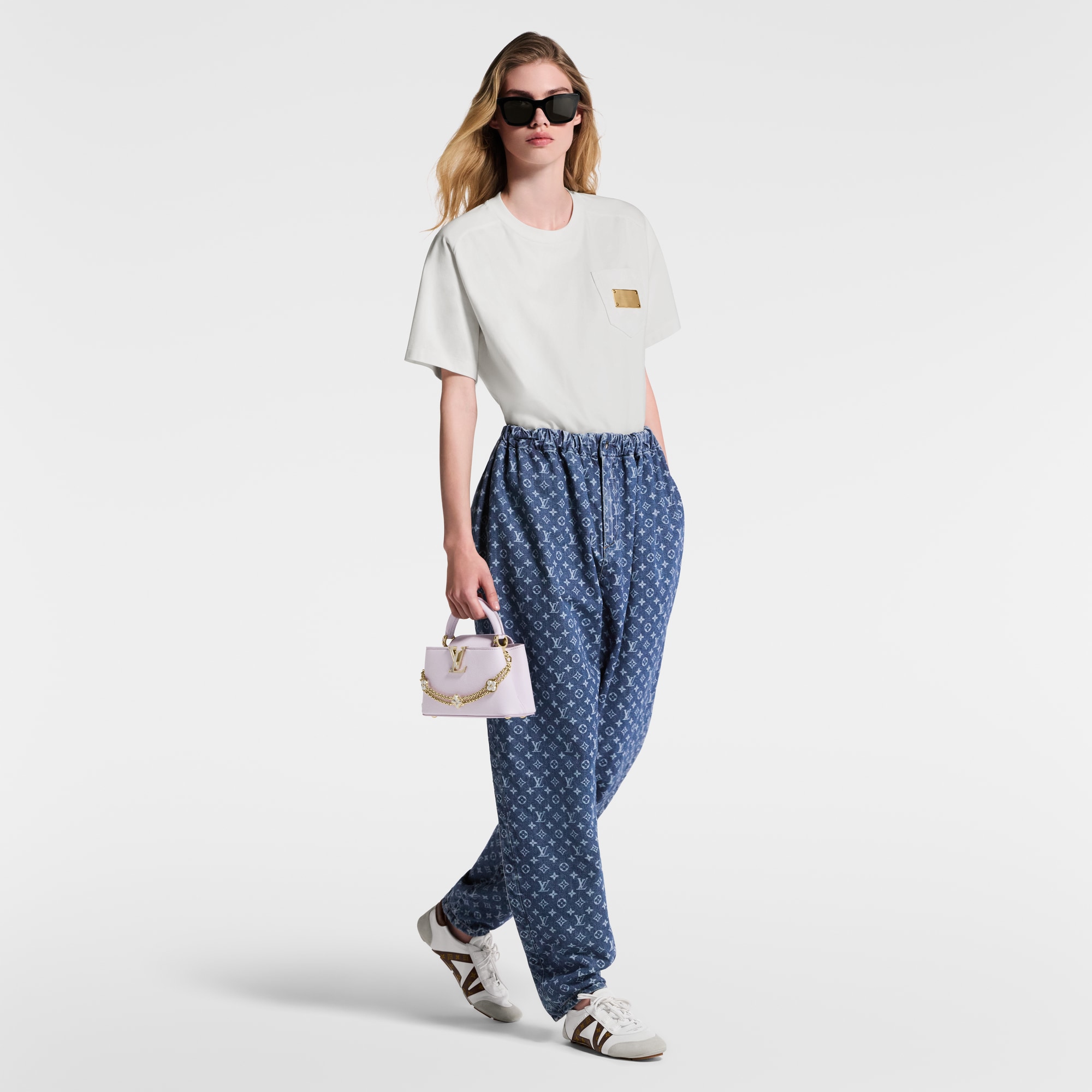 Kurzes Top mit Signatur auf der Tasche  Damen Ready to Wear Tops | LOUIS VUITTON (Zoom)