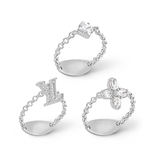 Lady LV Set aus drei Ringen S00 Damen Modeschmuck Ringe | LOUIS VUITTON (Zoom)