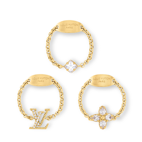 Lady LV Set aus drei Ringen S00 Damen Modeschmuck Ringe | LOUIS VUITTON (Zoom)