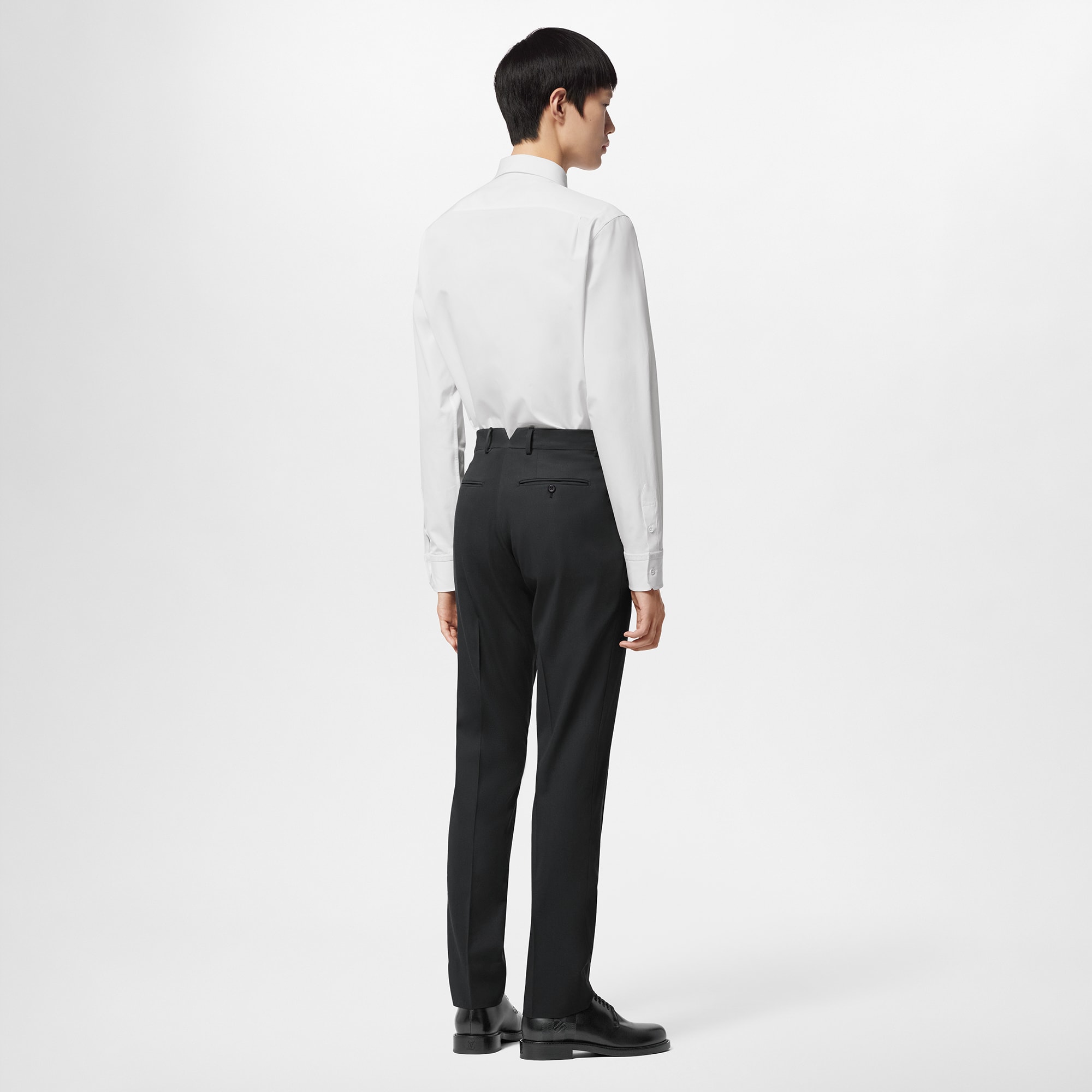 Langarm-Hemd aus Baumwolle mit Stickereien  Herren Ready to Wear Hemden | LOUIS VUITTON (Zoom)