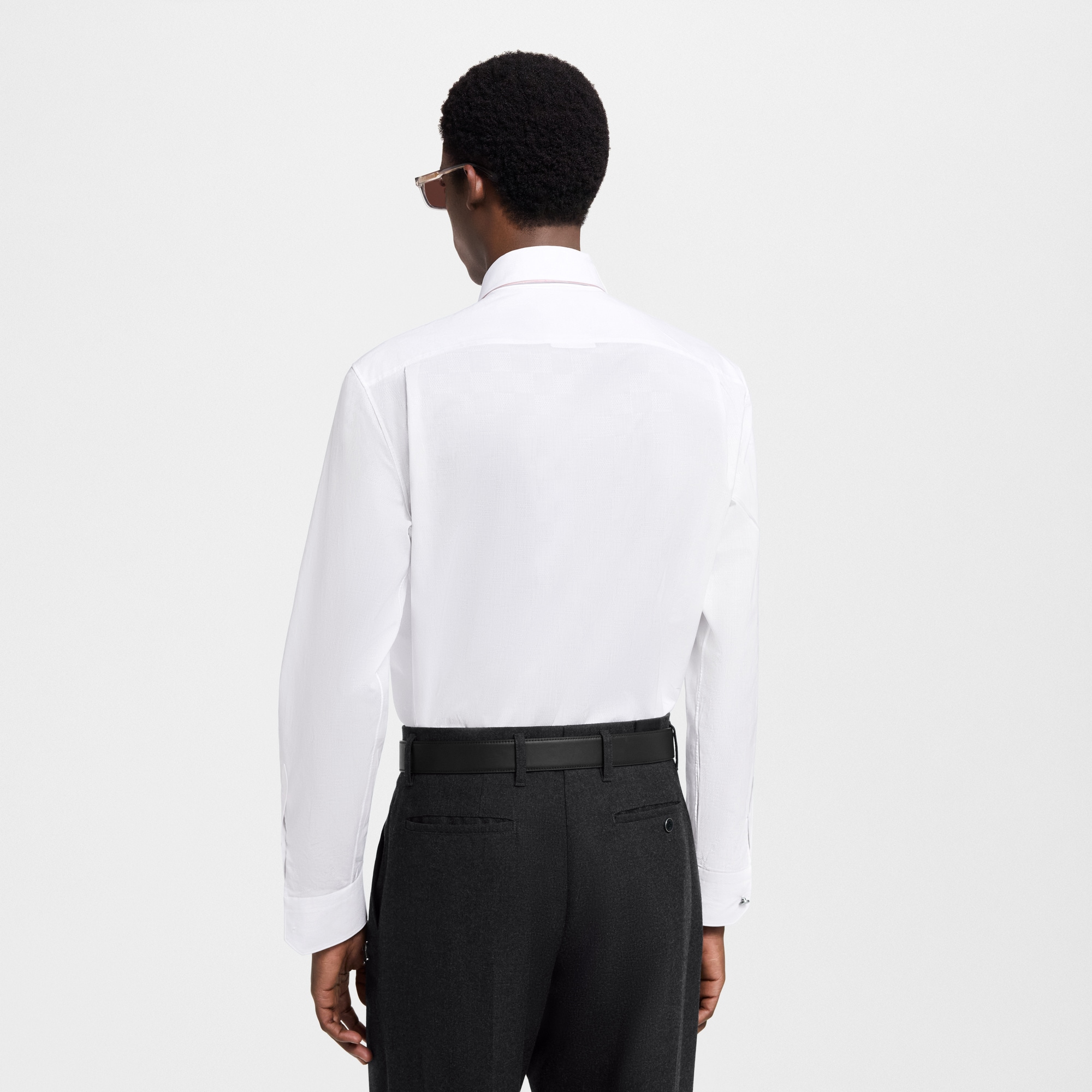 Langarm-Hemd mit Damier-Motiv  Herren Ready to Wear Hemden | LOUIS VUITTON (Zoom)