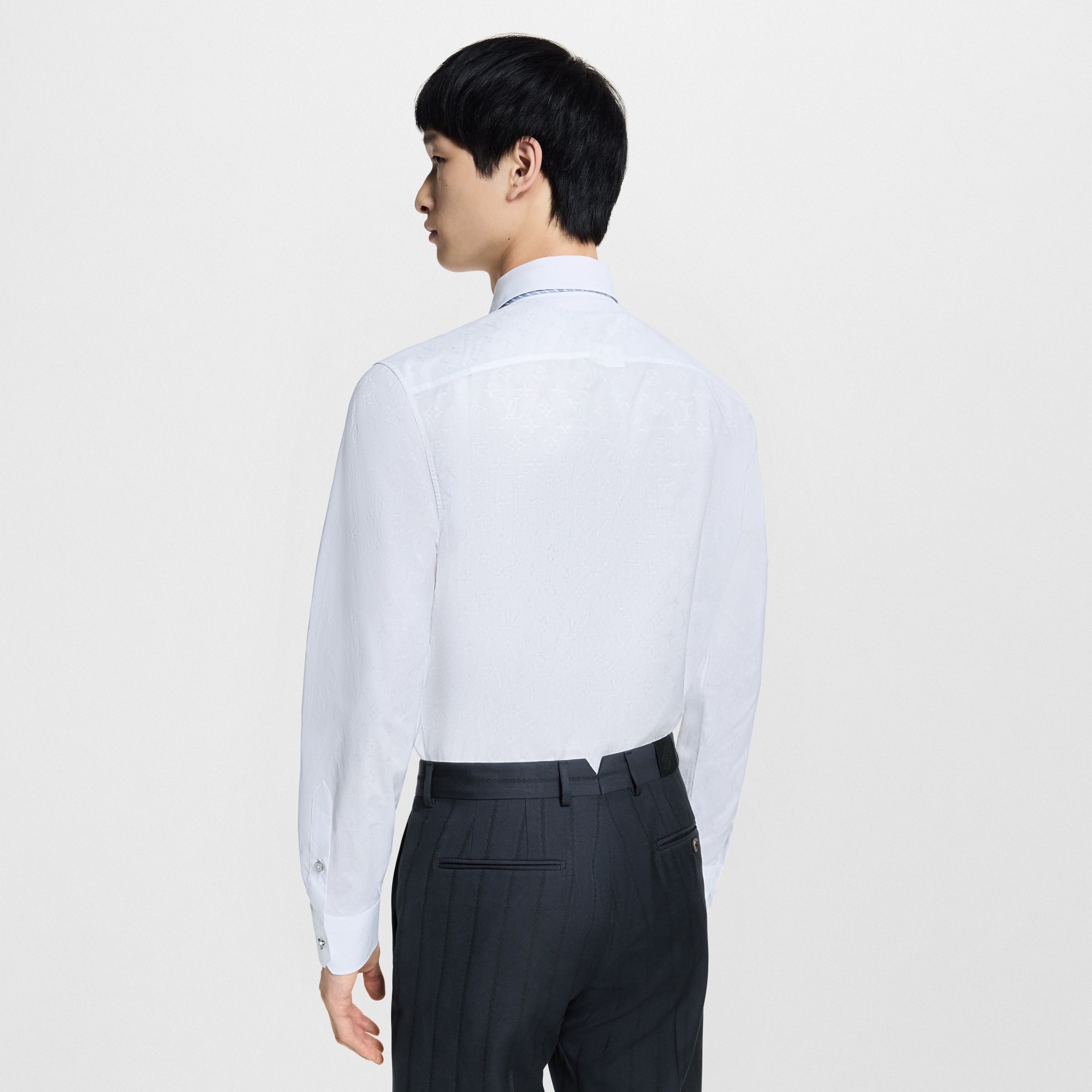 Langarm-Hemd mit Monogram  Herren Ready to Wear Hemden | LOUIS VUITTON (Zoom)