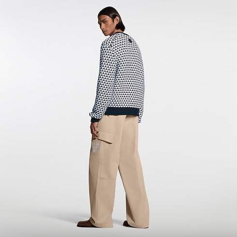 Langarm-Pullover aus Wolle Herren Ready to Wear Vollständige Ready to Wear | LOUIS VUITTON (Zoom)