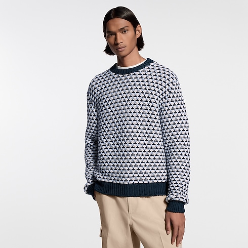 Langarm-Pullover aus Wolle Herren Ready to Wear Vollständige Ready to Wear | LOUIS VUITTON (Zoom)