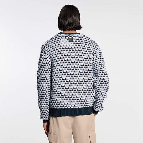 Langarm-Pullover aus Wolle Herren Ready to Wear Vollständige Ready to Wear | LOUIS VUITTON (Zoom)