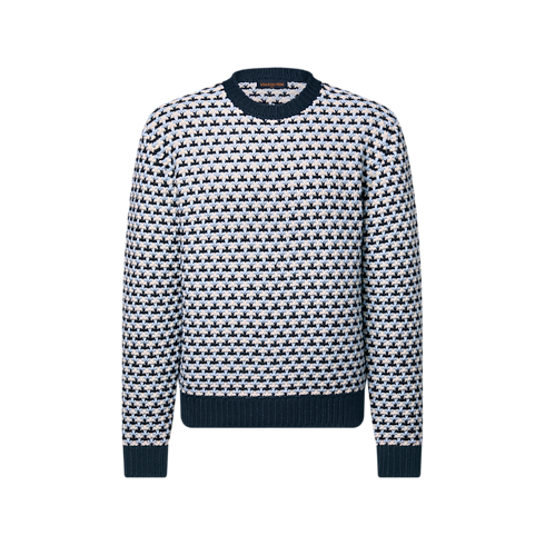 Langarm-Pullover aus Wolle Herren Ready to Wear Vollständige Ready to Wear | LOUIS VUITTON (Zoom)