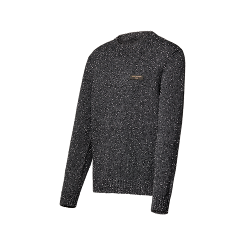 Langarm-Pullover mit Rundhalsausschnitt und Verzierungen Herren Ready to Wear Vollständige Ready to Wear | LOUIS VUITTON (Zoom)