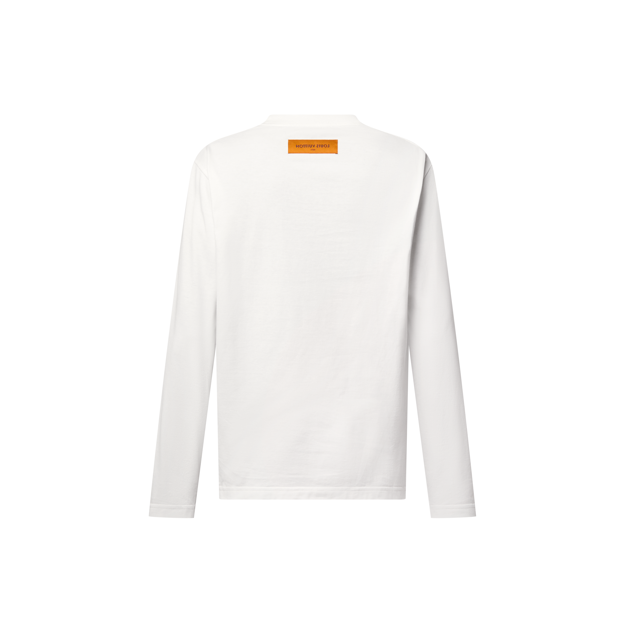 Langarm-T-Shirt mit geprägter LV Signatur  Herren Ready to Wear T-Shirts und Poloshirts | LOUIS VUITTON (Zoom)