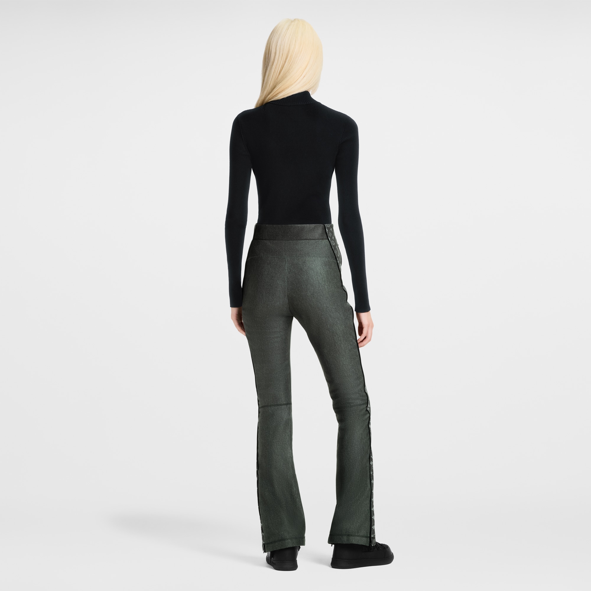 Langarm-Top aus Rippstrick  Damen Ready to Wear Strick | LOUIS VUITTON (Zoom)