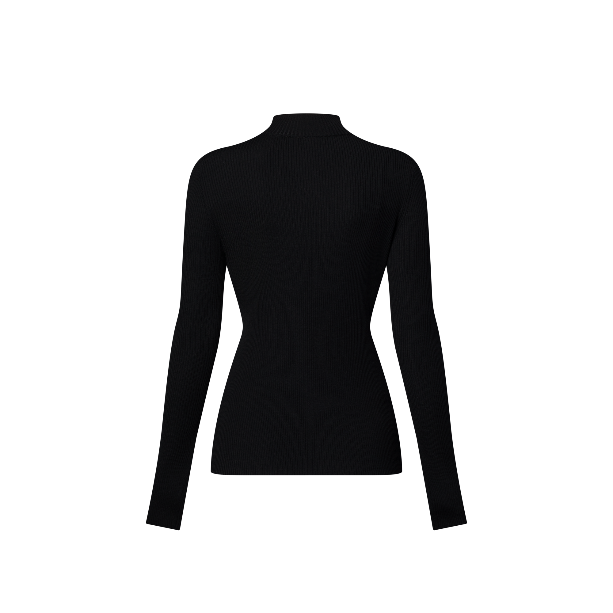 Langarm-Top aus Rippstrick  Damen Ready to Wear Strick | LOUIS VUITTON (Zoom)