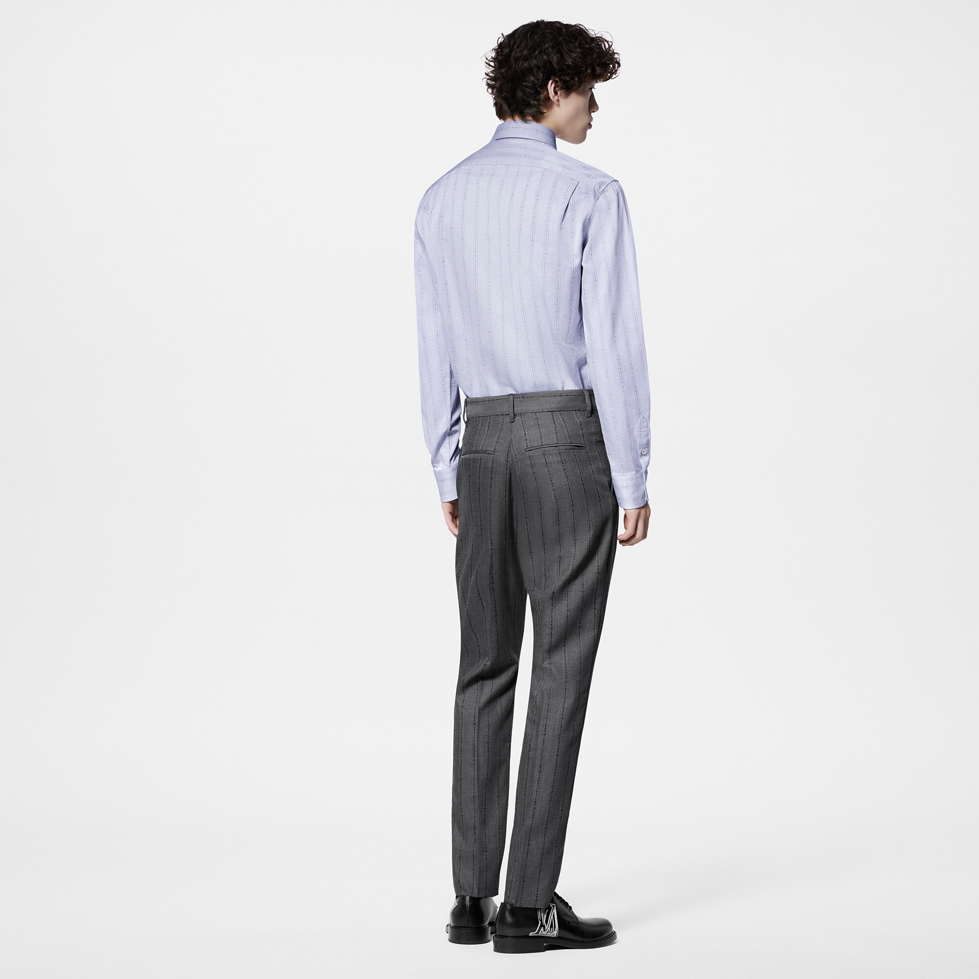 Langärmeliges Hemd aus Baumwolle  Herren Ready to Wear Hemden | LOUIS VUITTON (Zoom)