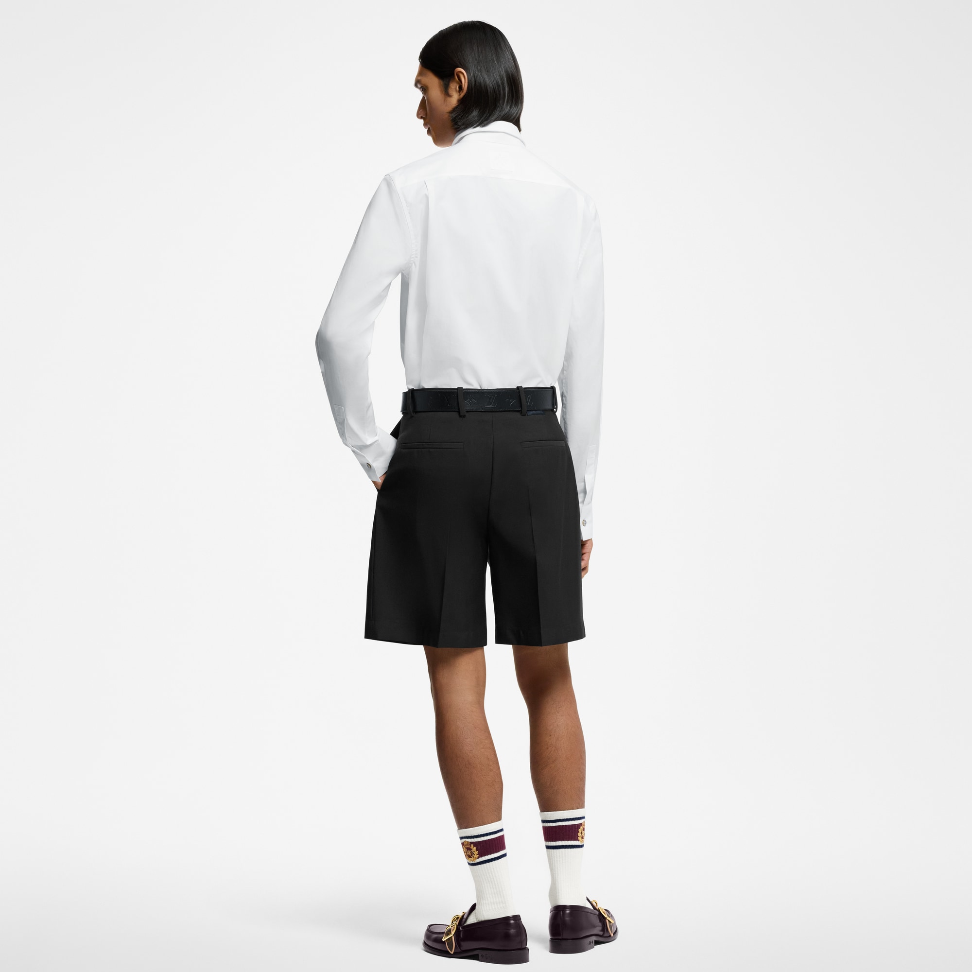 Langärmeliges Hemd aus Baumwolle  Herren Ready to Wear Hemden | LOUIS VUITTON (Zoom)