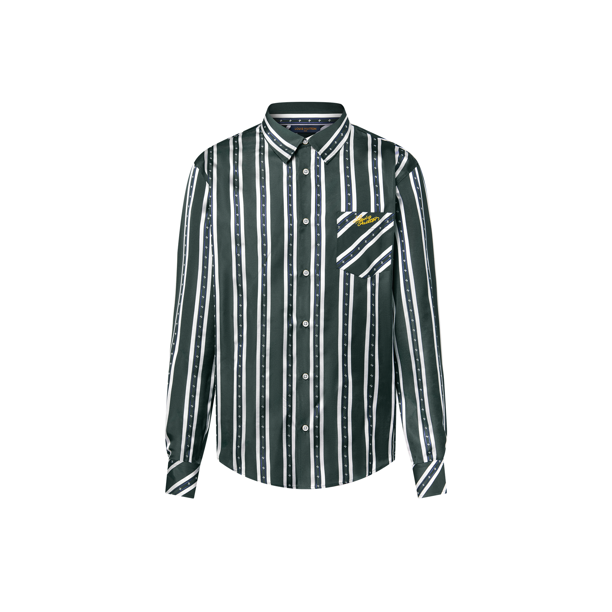 Langärmeliges Hemd aus Seide  Herren Ready to Wear Hemden | LOUIS VUITTON (Zoom)