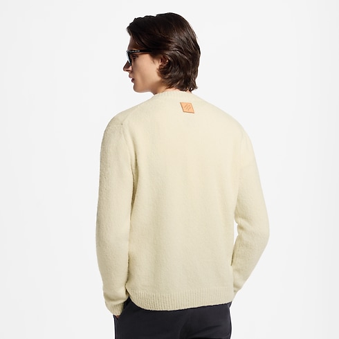Langärmliger Pullover mit charakteristischen Intarsien Herren Ready to Wear Vollständige Ready to Wear | LOUIS VUITTON (Zoom)